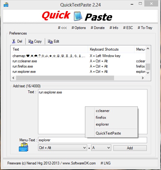 quick text paste quick text paste